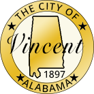 Vincent, AL City Logo